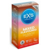 EXS Préservatifs aromatisés Mixed Flavours 54mm x12